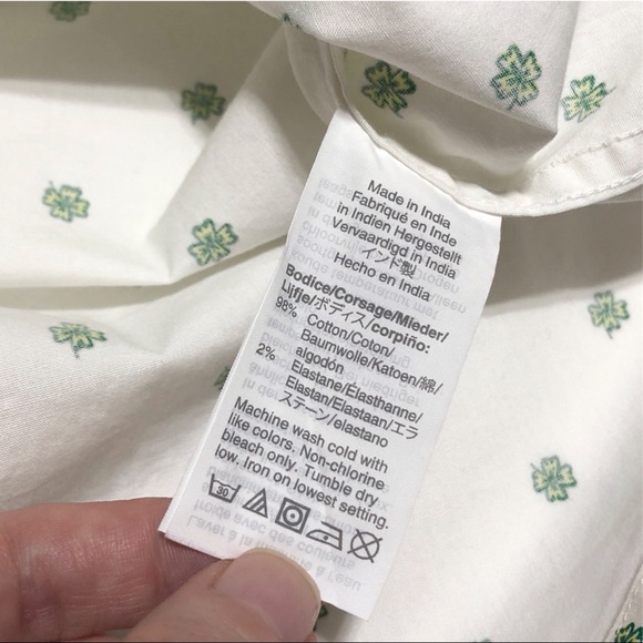 J Crew Flex Washed Printed Button Down Shirt - Picture 7 of 9